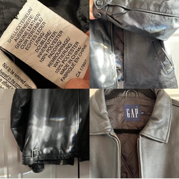 Gap Genuine Leather Jacket - Picture 4 of 4